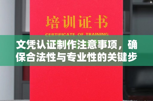 柏乡文凭认证制作注意事项，确保合法性与专业性的关键步骤