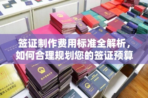 柏乡签证制作费用标准全解析，如何合理规划您的签证预算？